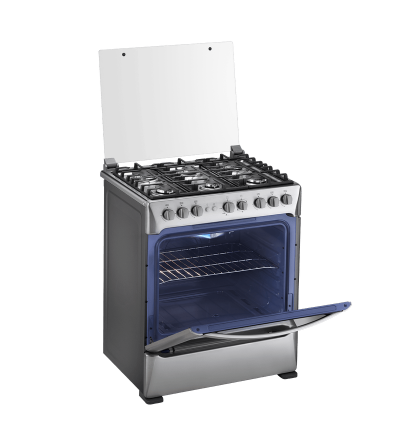 COCINA INDURAMA GALICIA ZAFIRO 6Q CROMA