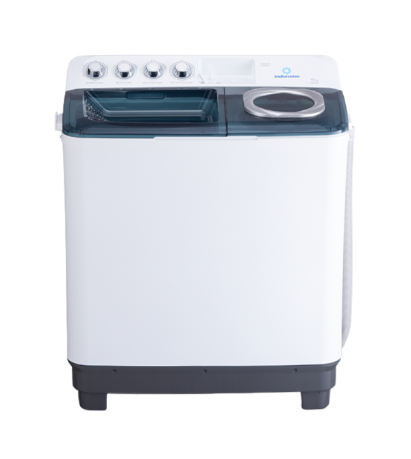 LAVADORA INDURAMA LRI-11BLSAP  DOBLE TINA 11KG BLANCO