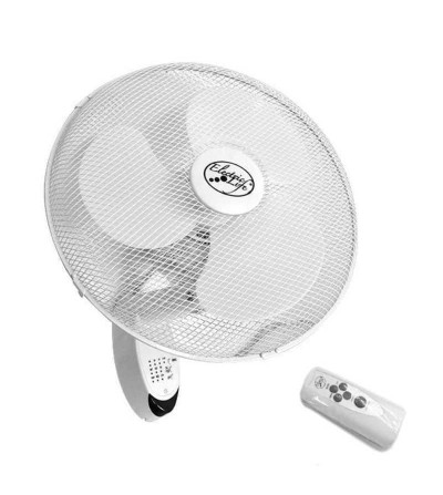 VENTILADOR ELECTRIC LIFE AES015 PARED CON CONTROL 16"                                                                           