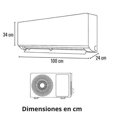 AIRE ACONDICIONADO LG VM182CS 18000BTU INVERTER