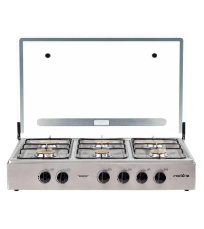 COCINETA ECOLINE RAGAZZA II 6Q INOX PLUS CON TAPA