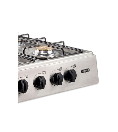 COCINETA ECOLINE RAGAZZA II 6Q INOX PLUS CON TAPA