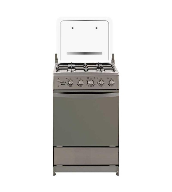 COCINA ECOLINE AMALIA 4Q 21" CROMA INOXIDABLE