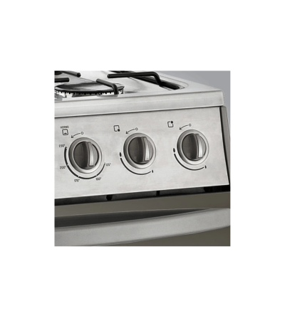 COCINA ECOLINE AMALIA 4Q 21" CROMA INOXIDABLE