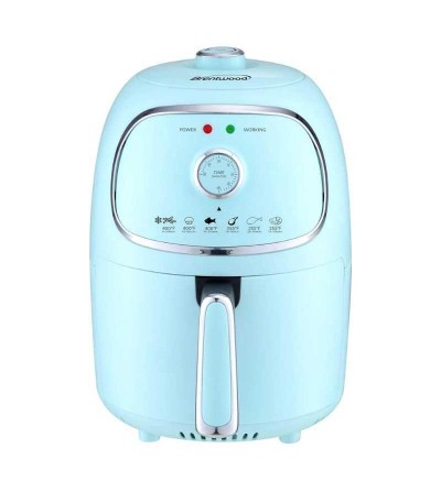 FREIDORA AIRE BRENT AF-202BL 2LT TURQUEZA