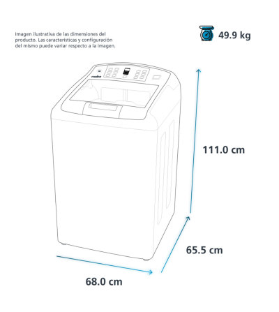 LAVADORA MABE LMA70200WDAB1 20KG       