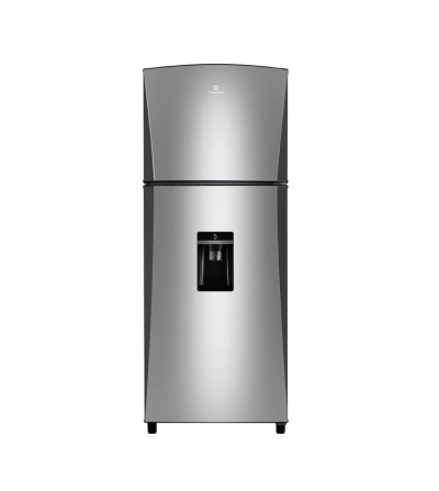 REFRIGERADORA INDURAMA RI-395 QUARZO C/DISPENSADOR 290 LT CROMA 