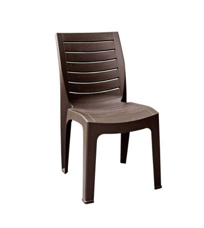 SILLA PICA MADEIRA CORSA SIN BRAZO CAFE