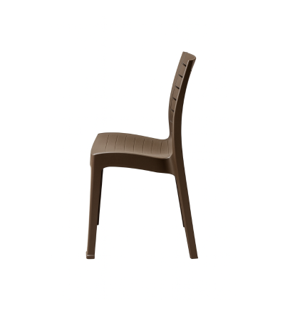 SILLA PICA MADEIRA CORSA SIN BRAZO CAFE