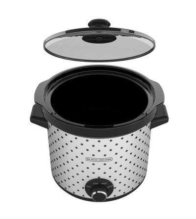 OLLA BLACK DECKER COCCION LENTA 3 TEMPERATURAS 4LT 200W 