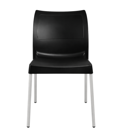 SILLA PICA STYLE LISSA SIN BRAZO NEGRA