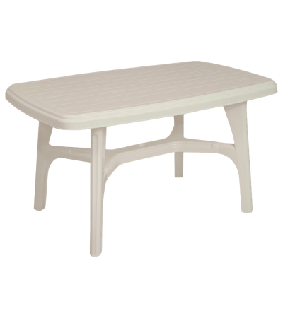 MESA PICA SEVILLA RECTANGULAR 6 SILLAS BEIGE