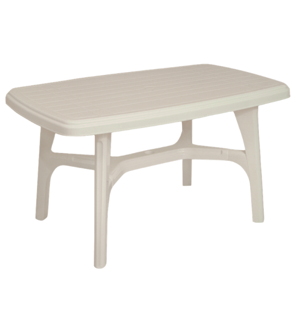 MESA PICA SEVILLA RECTANGULAR 6 SILLAS BEIGE