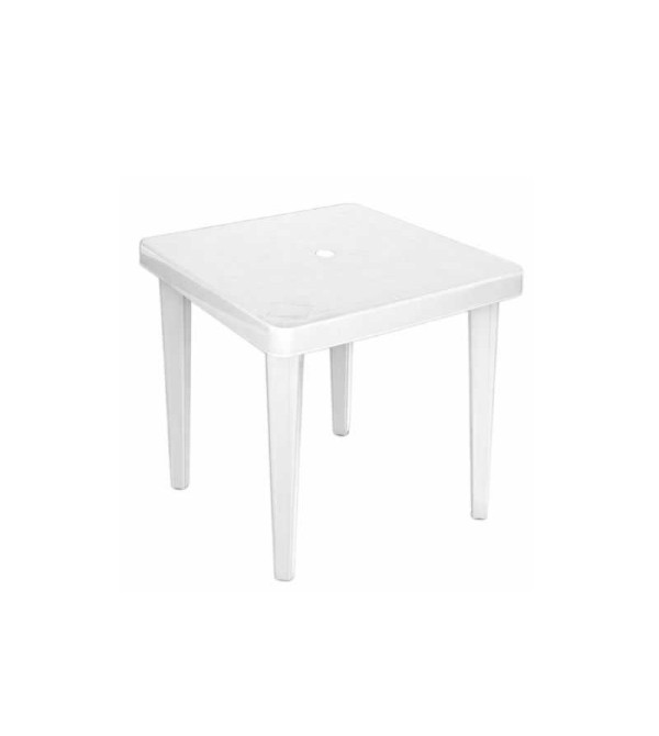 MESA PICA PALMIRA BLANCA 4 SILLAS 