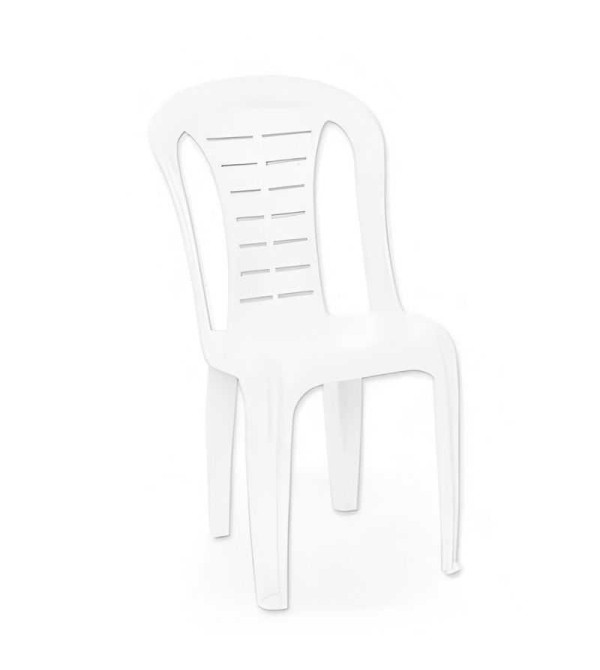 SILLA PICA MALAGA SIN BRAZO BLANCO