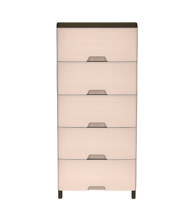 CAJONERA PICA YUTE CREMA 5 PISOS 