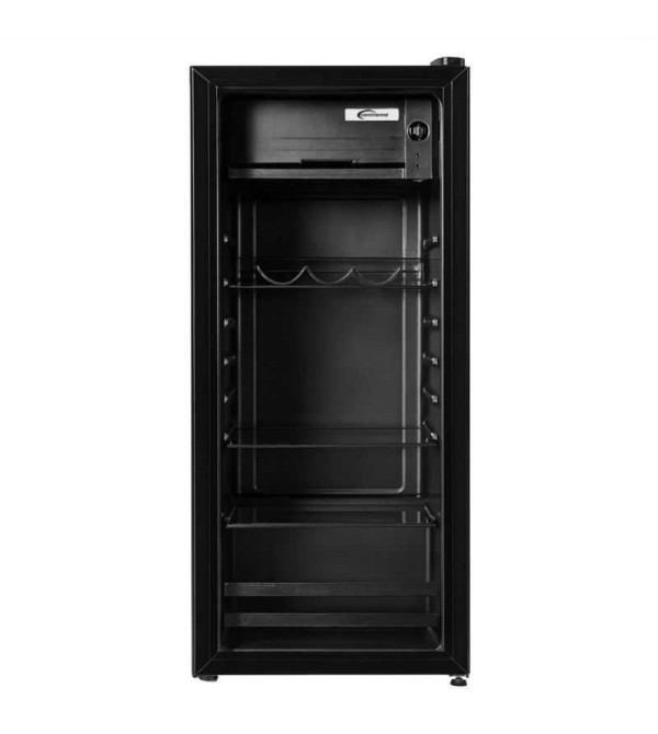 MINIBAR  CONTINENTAL VITRINA SC128 128LT NEGRO