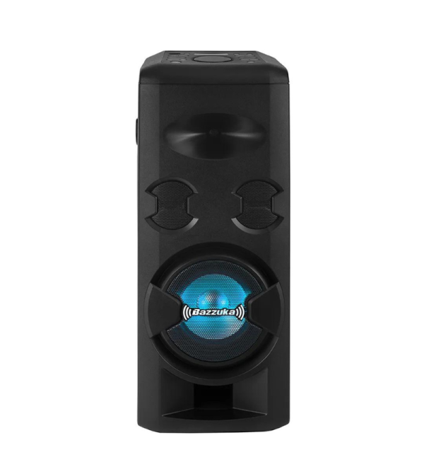 PARLANTE BAZZUKA K108-N CON MICROFONO NEGRO