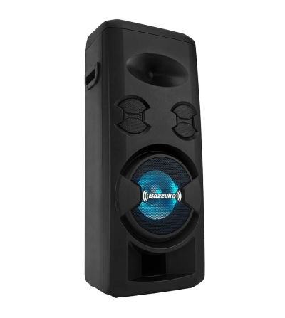 PARLANTE BAZZUKA K108-N CON MICROFONO NEGRO