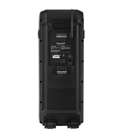 PARLANTE BAZZUKA K108-N CON MICROFONO NEGRO