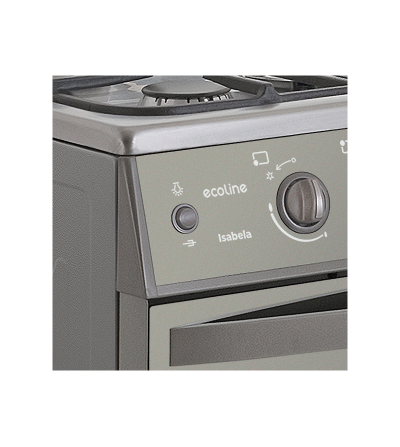 COCINA ECOLINE ISABEL 5 Q PLUS INOX