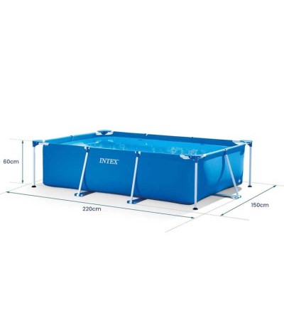 PISCINA INTEX RECTANGULAR 2.2M*1.5M*0.6M 