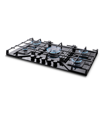 COCINA EMPOTRABLE INDURAMA  EGI-905VDNE 5Q NEGRO