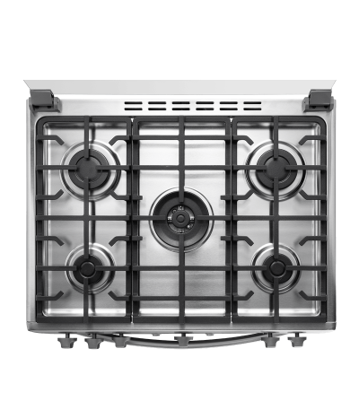 COCINA INDURAMA TURIN ZAFIRO 5Q CROMA
