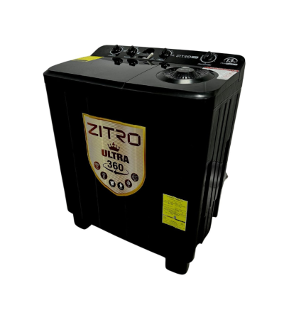 LAVADORA ZITRO ULTRA 360  MANUAL 13KG NEGRO