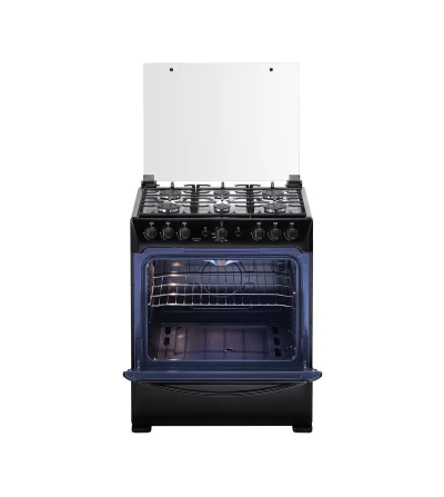 COCINA INDURAMA SORRENTO 6 Q ZAFIRO C30 NEGRA