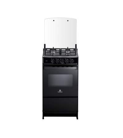 COCINA INDURAMA CANELA PLUS 4Q NEGRO