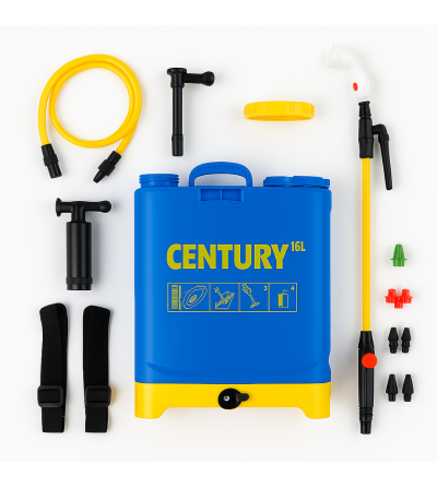 FUMIGADORA CENTURY 6F11603 BATERIA RECARGABLE 16LTS