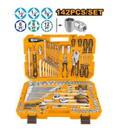 JUEGO DE HERRAMIENTAS INGCO HKTHP21421 142PCS