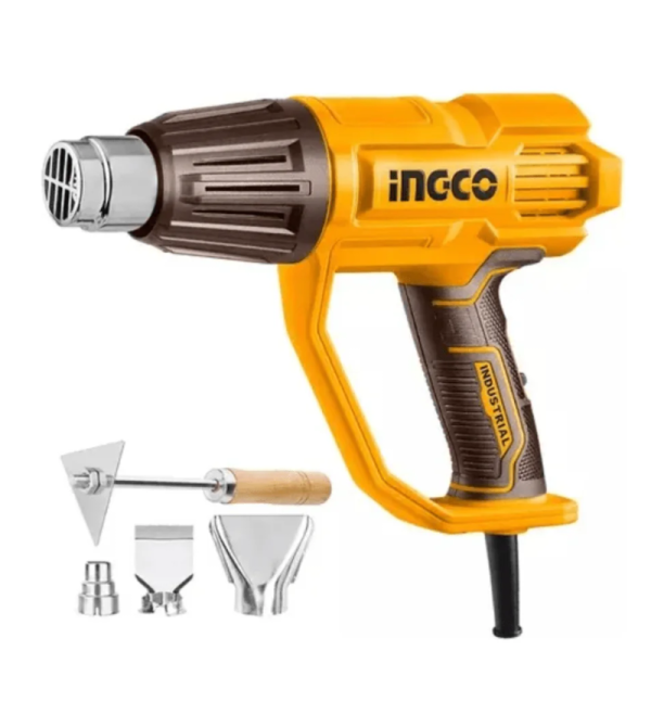 PISTOLA DE CALOR INGCO UHG160078 50/450/550° 1600W
