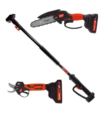 KIT ALT-AFKIT ALTUNA TIJERA + MOTOSIERRA + PERTIGA 