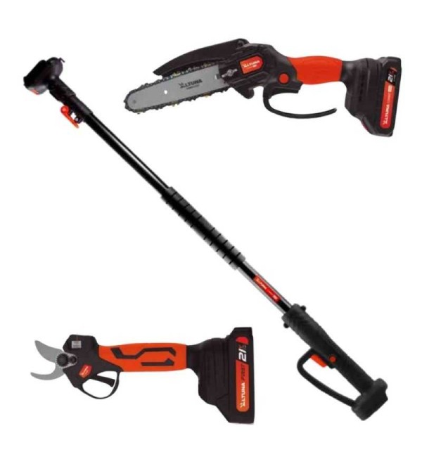 KIT ALT-AFKIT ALTUNA TIJERA + MOTOSIERRA + PERTIGA 