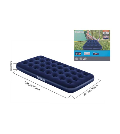 COLCHON INFLABLE BESTWAY 67001/916195 188*99*22CM