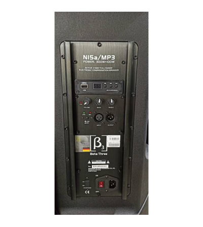 PARLANTE BETA 3 N15A/MP3 400W