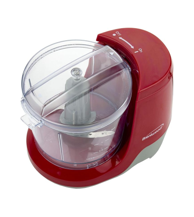 PROCESADOR ALIMENTOS BRENTWOOD MINI MC-109R ROJO