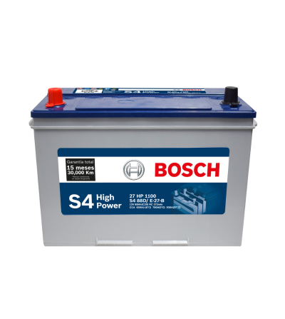 BATERIA BOSCH S4 27 HIGH POWER TIPO AMERICANA