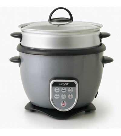 OLLA ARROCERA CON VAPORERA UMCO 5923 DIGITAL 1.8LT 650W
