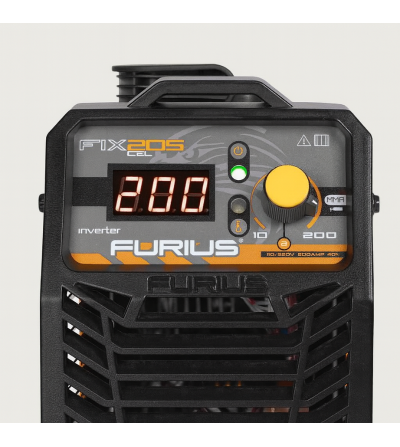 SOLDADORA FURIUS FIX 205 CELLULOSIC 200AMP 110/220V INVERTER