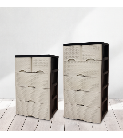 CAJONERA INDUPLEXA EMPERADOR MACIZA 3+2                                                                                         