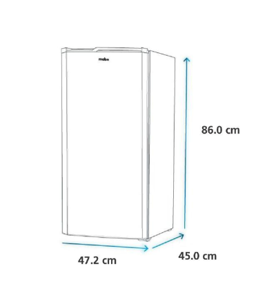 MINIBAR MABE RMF04ERX0 93LT CROMA