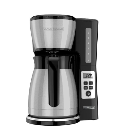 CAFETERA BLACK DECKER CM2046S-LA 12 TZ 