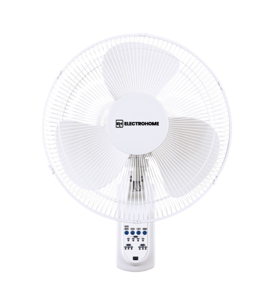 VENTILADOR STRONG AIR / ELECTROHOME FW 40-6HR PARED/CONTROL BLANCO 16"