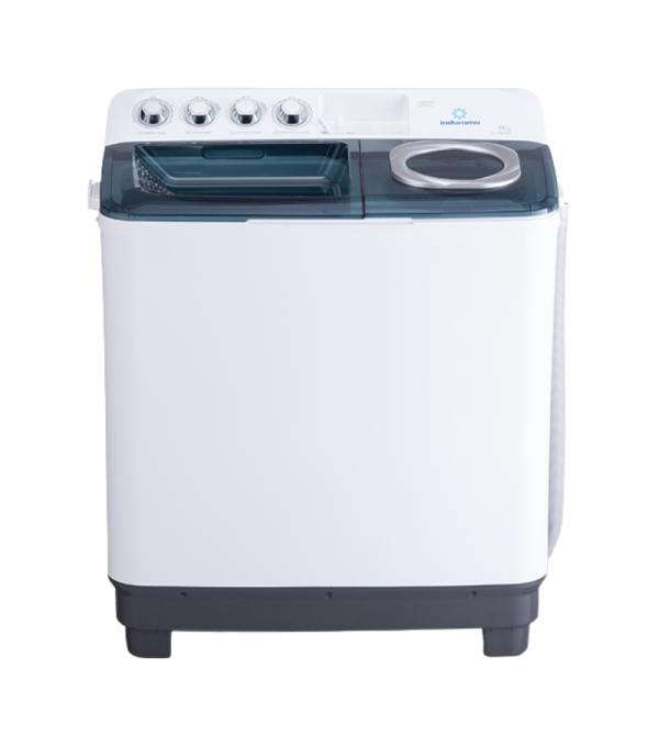 LAVADORA INDURAMA LRI-11BLSAP  DOBLE TINA 11KG BLANCO