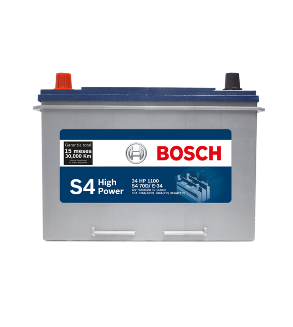 BATERIA BOSCH S4-34 HIGH POWER TIPO AMERICANA