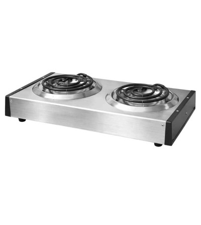 COCINETA UMCO 5507 2 Q ELECTRICA 1500W INOXIDABLE