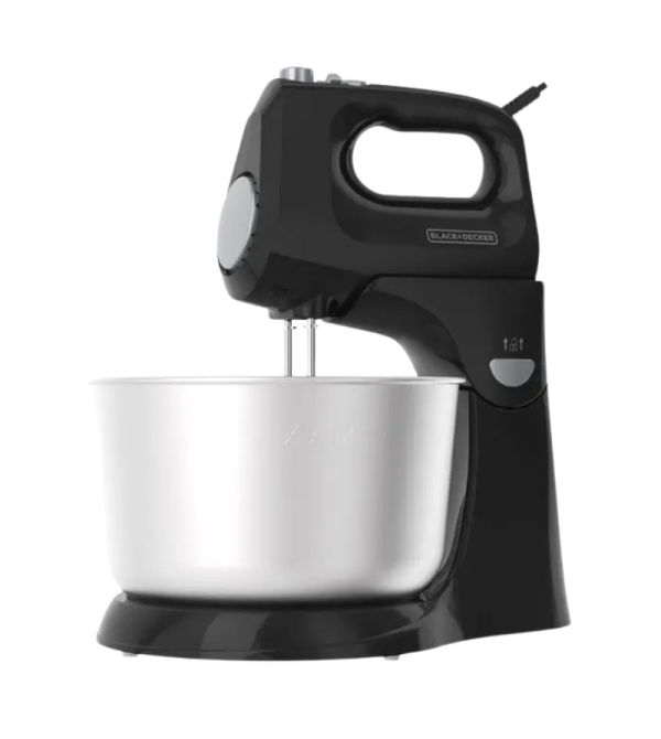 BATIDORA BLACK DECKER MX9125-1BDLA PEDESTAL Y MANUAL 5 VELOCIDADES + TURBO 250 NEGRO